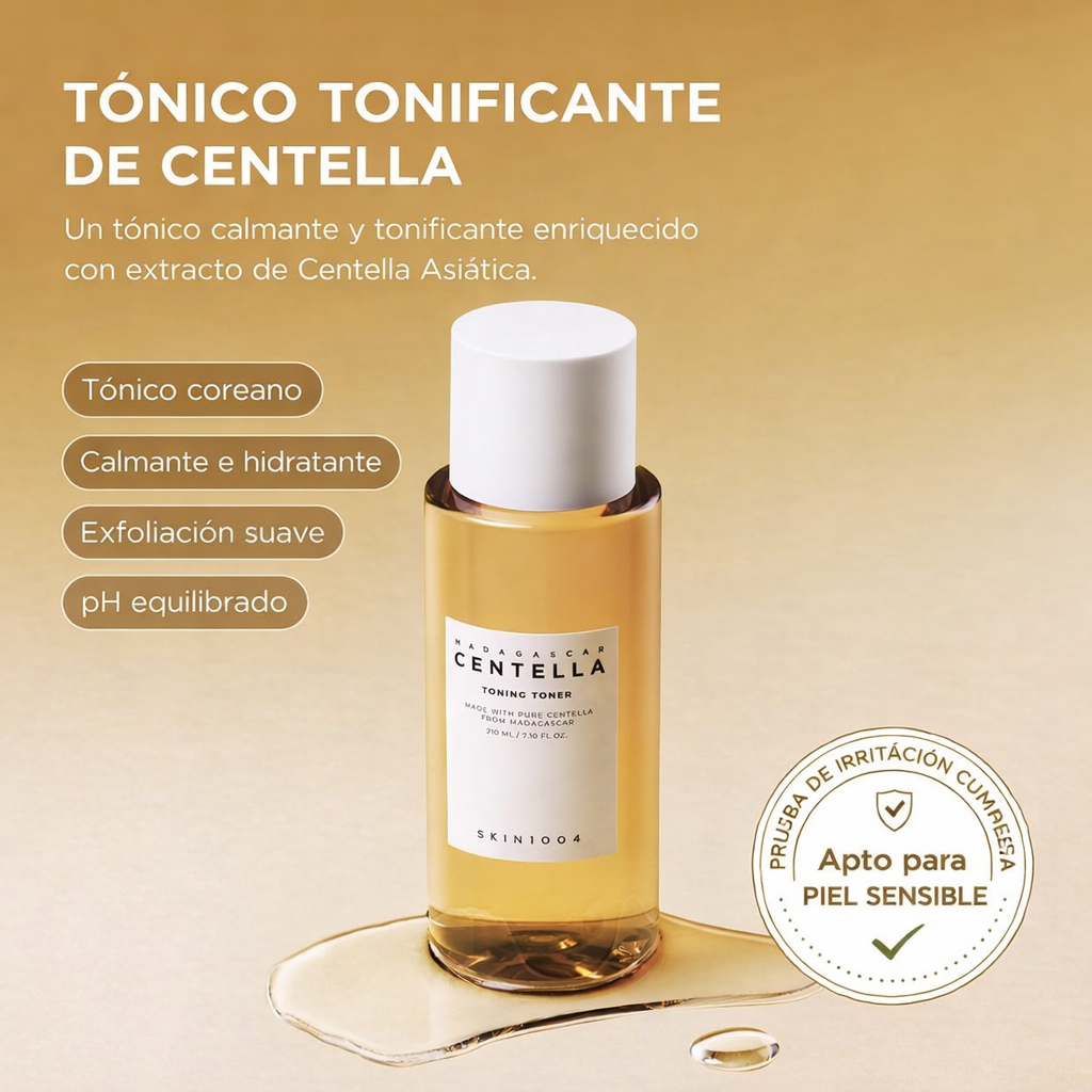 Tónico Facial de Centella de Madagascar