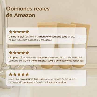 Espuma de ampolla Centella de Madagascar