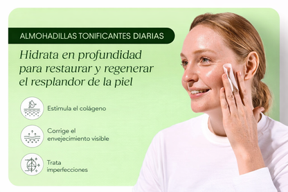 JIYU Almohadillas Pulidor Tonificante