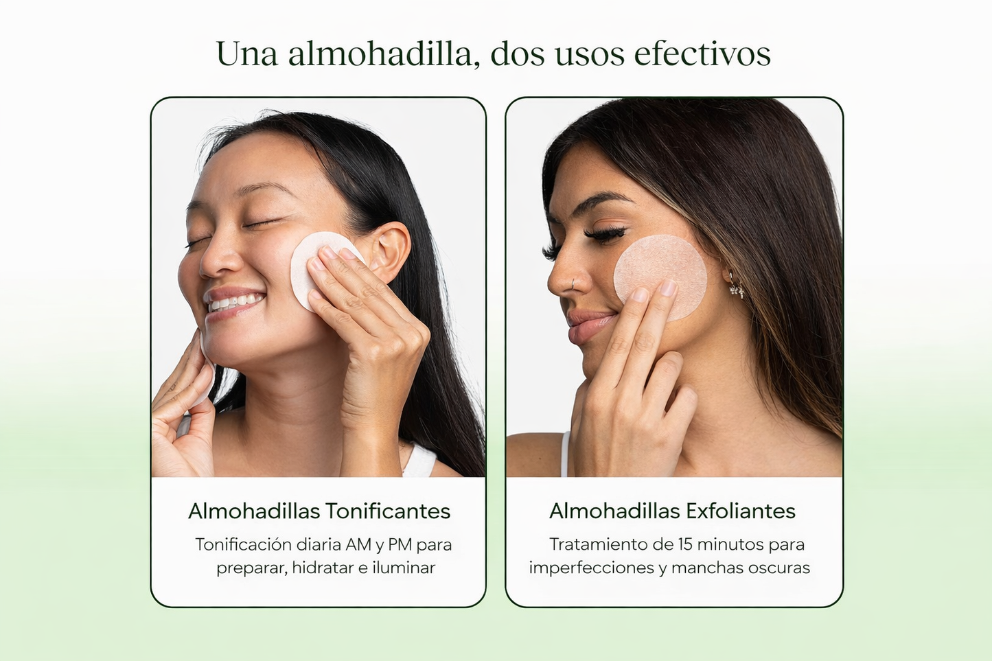 JIYU Almohadillas Pulidor Tonificante