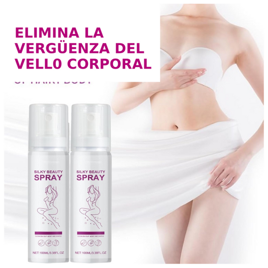Depilador en Spray Silky Beauty